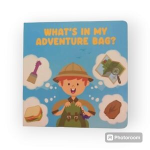 Wendy’s Kids Meal What's In My Adventure Bag Book Preschool Kids Book